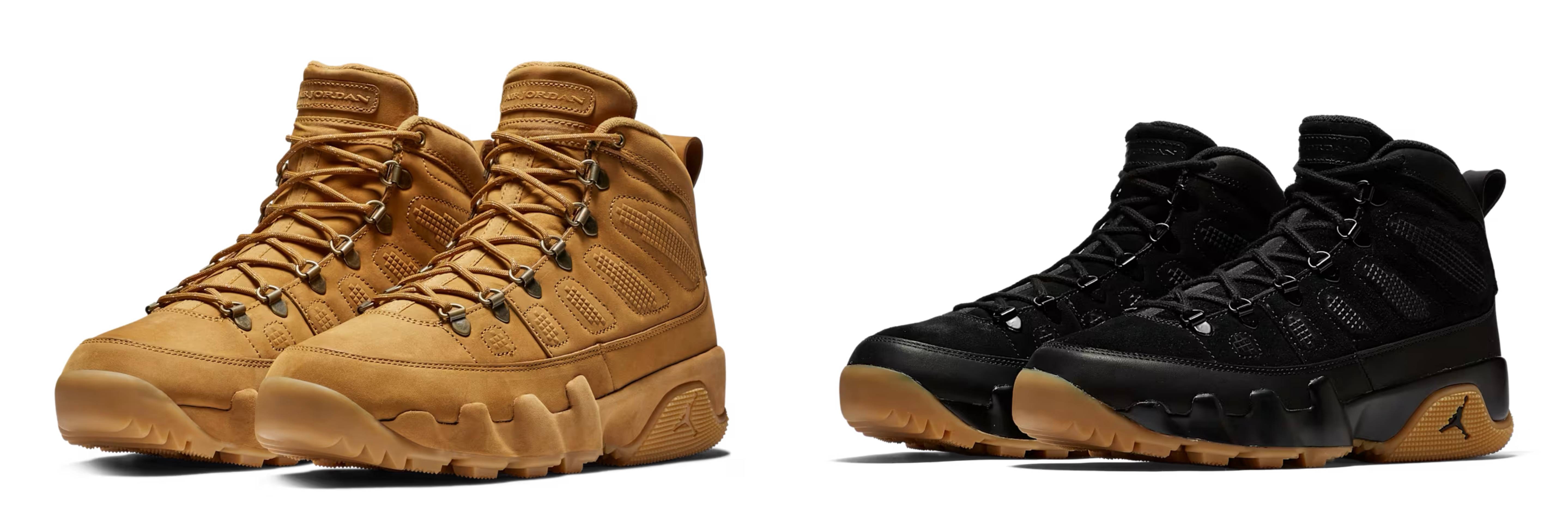 ナイキ エアジョーダン9 レトロ ブーツ 2カラー 正面画像