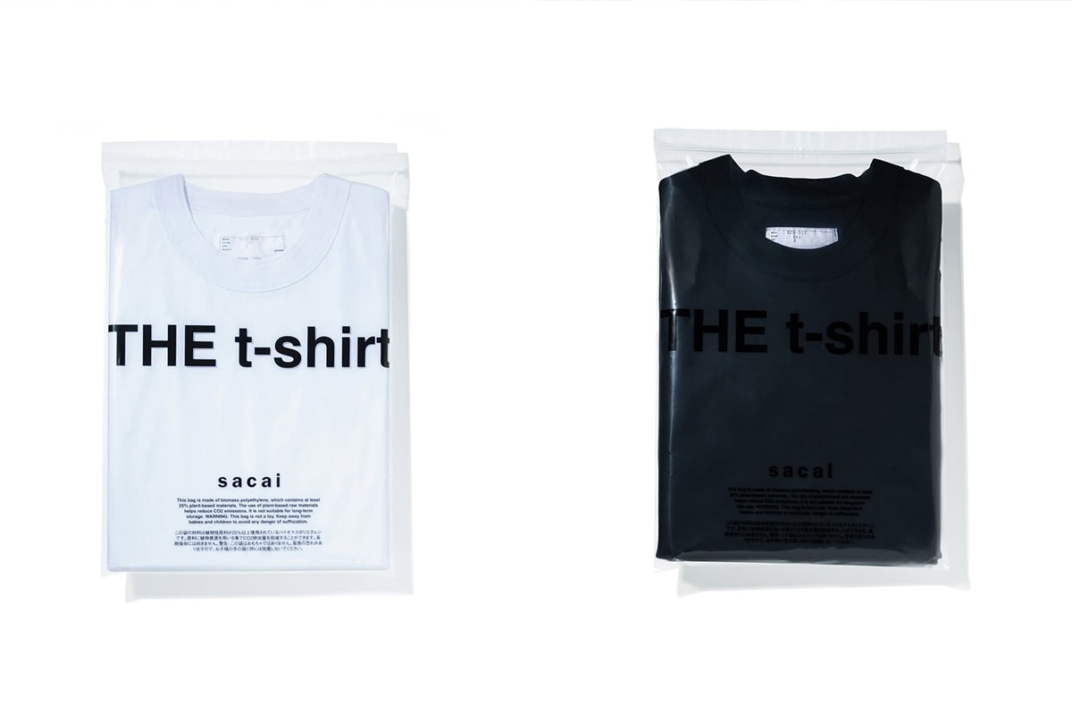 sacaiのパックTが再登場!新しくロングスリーブTシャツがラインナップ