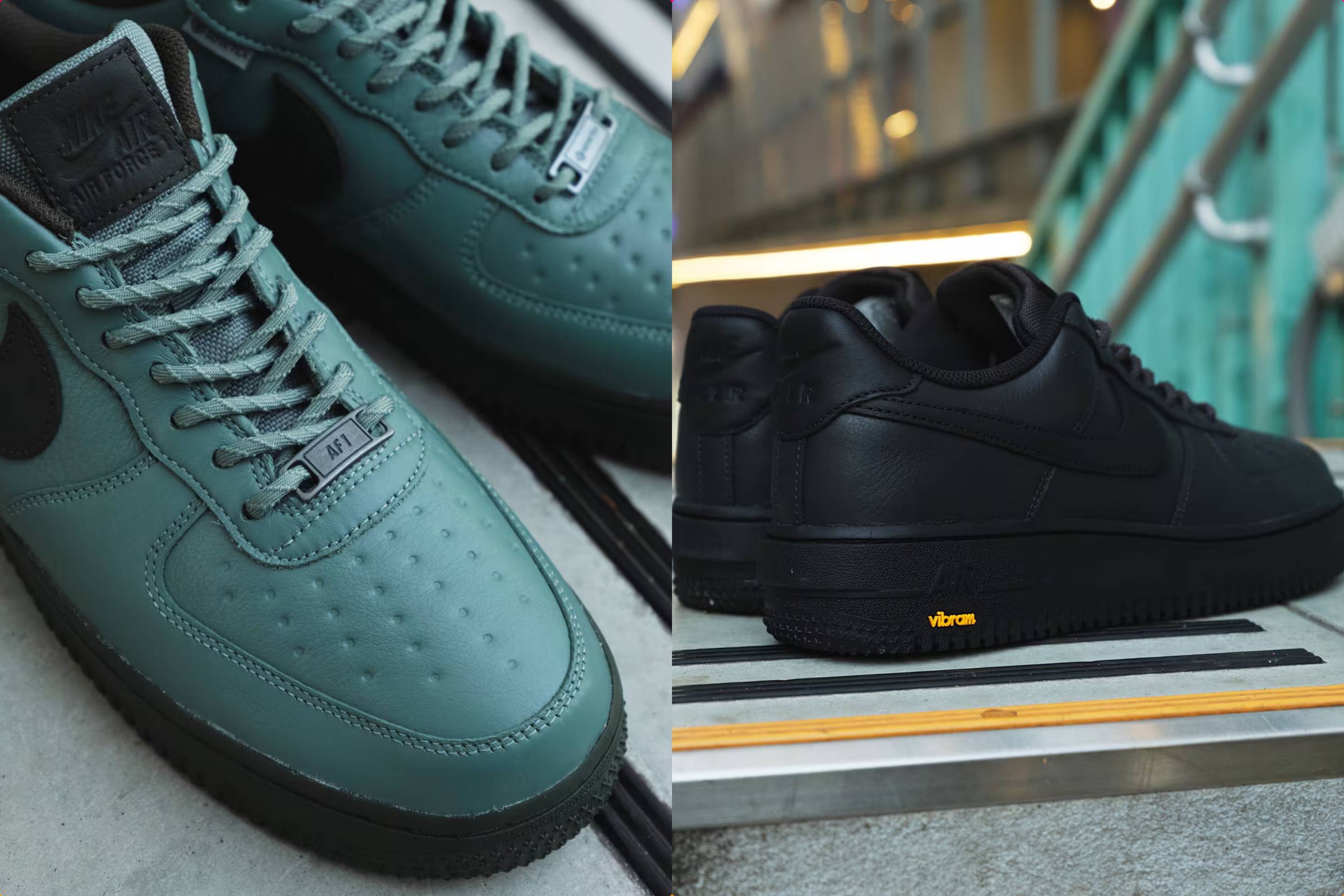 12/5発売｜Nike Air Force 1 Low GORE-TEX Vibram 2colors｜抽選/販売