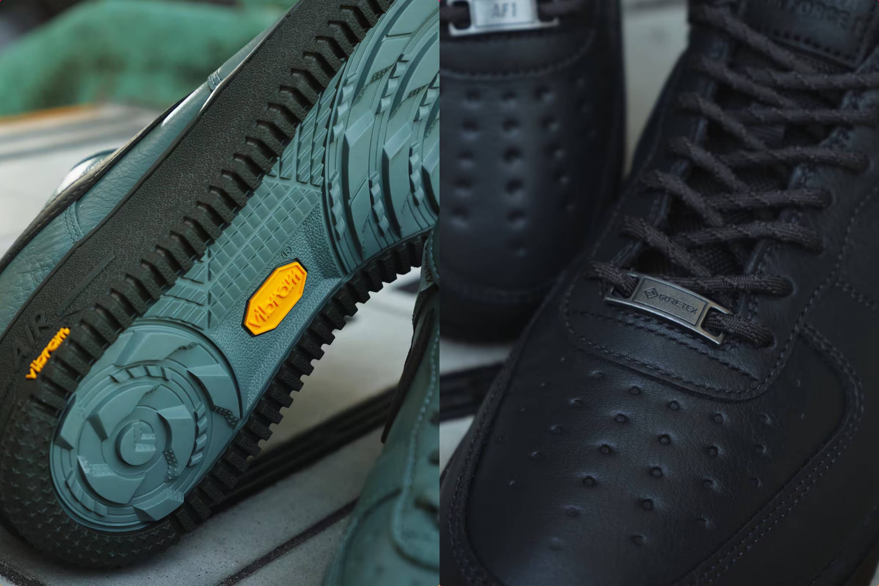 12/5発売｜Nike Air Force 1 Low GORE-TEX Vibram 2colors｜抽選/販売