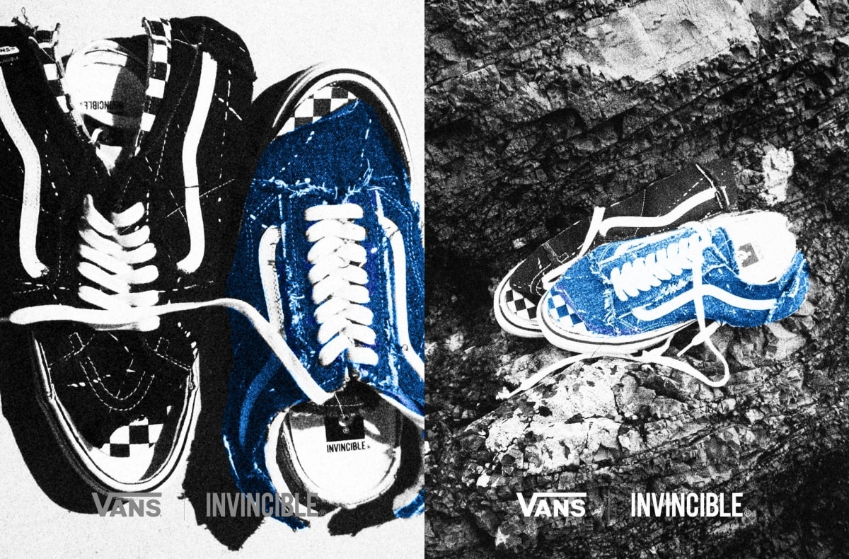 近日発売|INVINCIBLE × Vans Old Skool / SK8-Mid "Off The Rhyme"|抽選/販売/定価情報