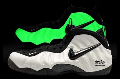 最新リーク|Nike Air Foamposite Pro "Glow in the Dark"|抽選/販売/定価情報