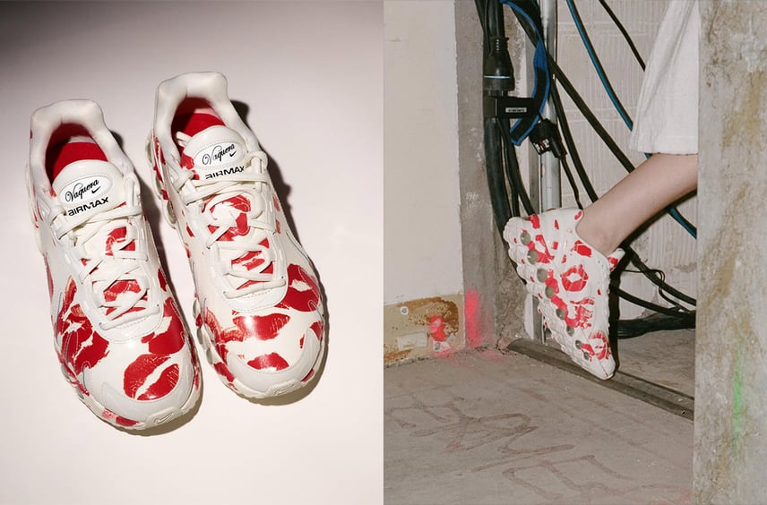 12/8発売|Vaquera × Nike Women's Air Max DN8 "Sail/Prime Red"|抽選/販売/定価情報