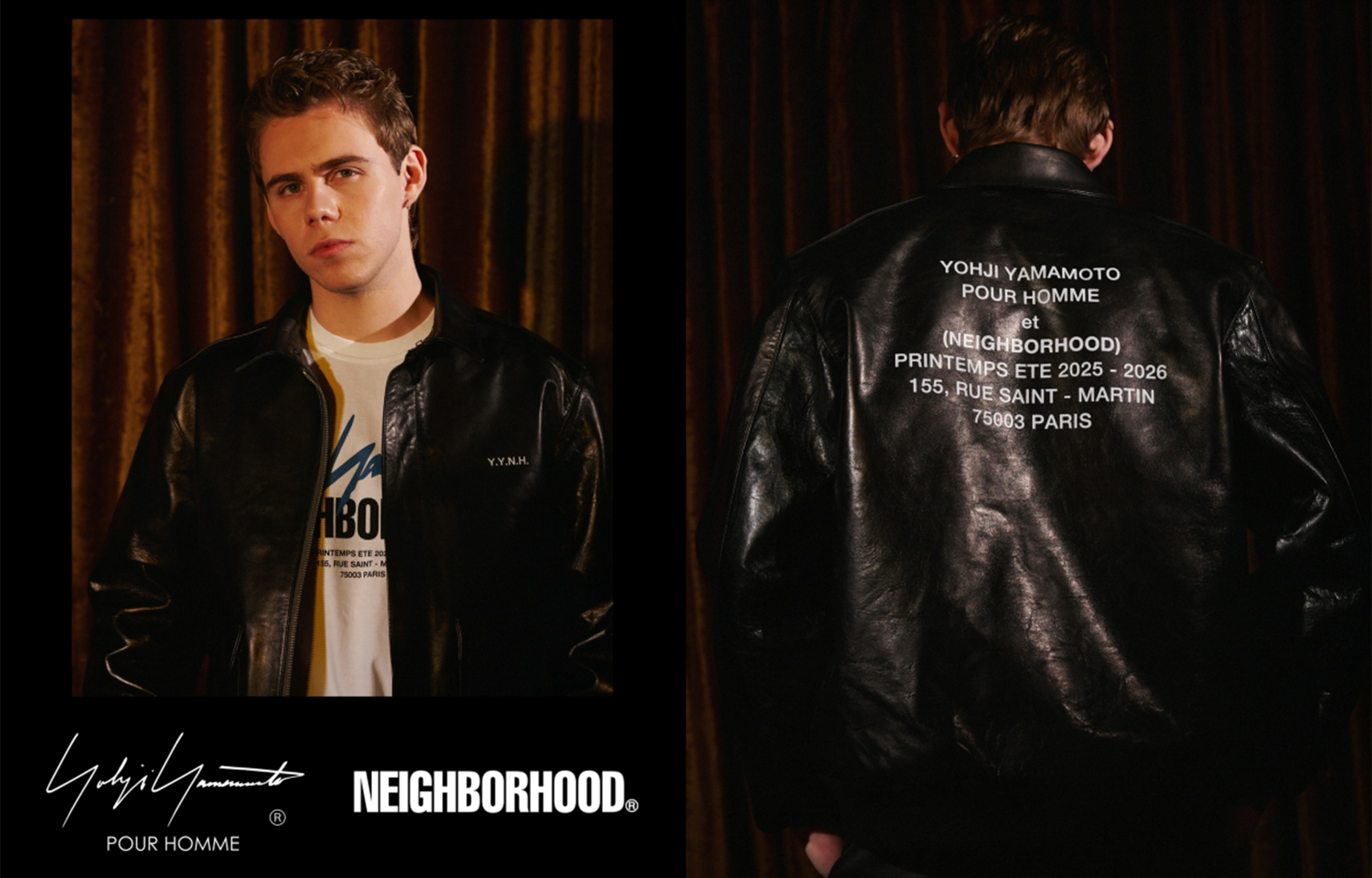 NEIGHBORHOOD × YOHJI YAMAMOTO、反骨精神とストリートカルチャーが融合した新コレクションが12/5より登場