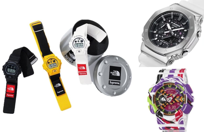 G-SHOCKで手首にも個性を!Supreme、MOTHER、エヴァ...おすすめコラボモデル5選