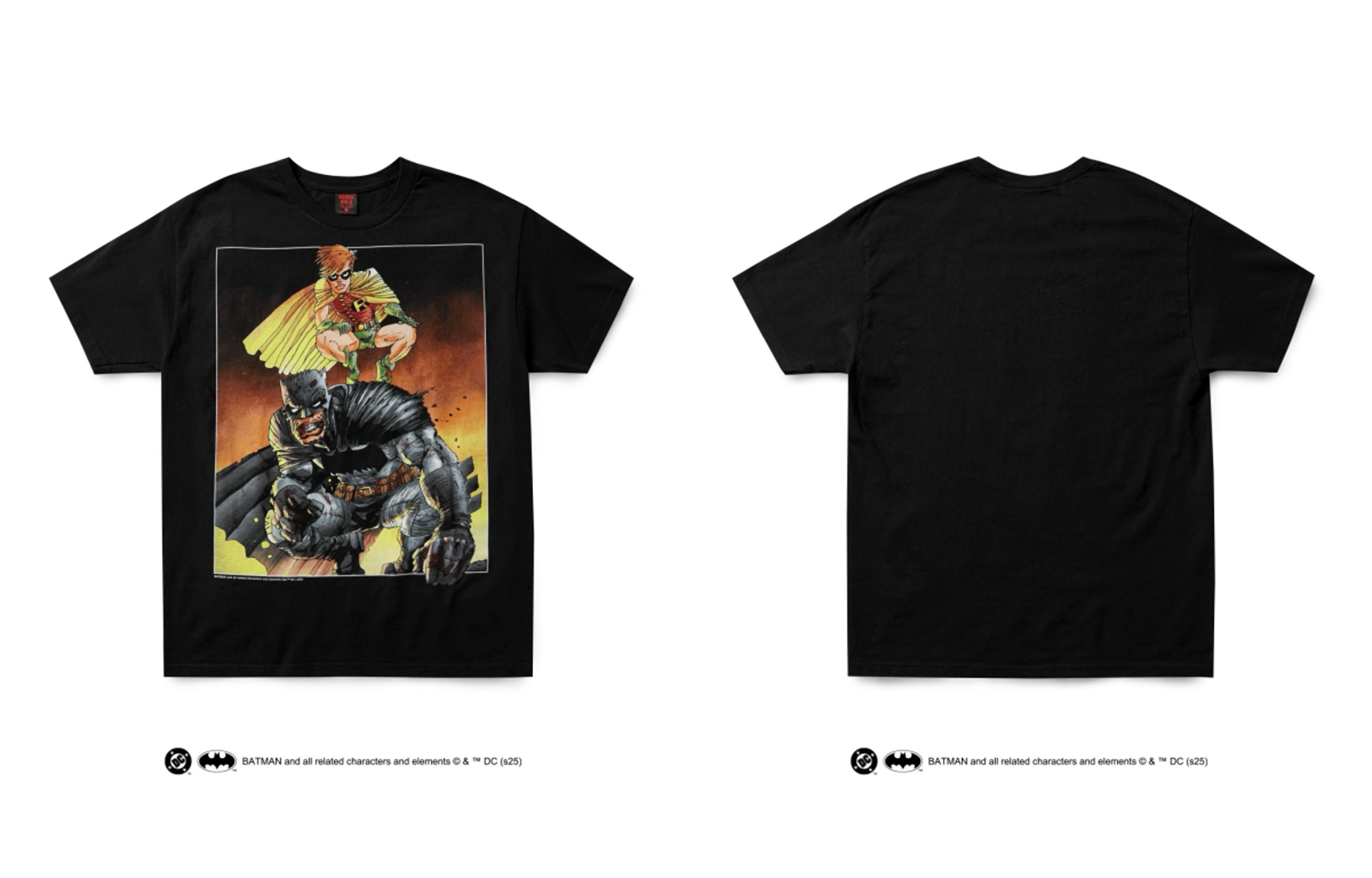 GEEKS RULE、フランク・ミラー描くバットマン&ロビンの限定Tシャツを発表