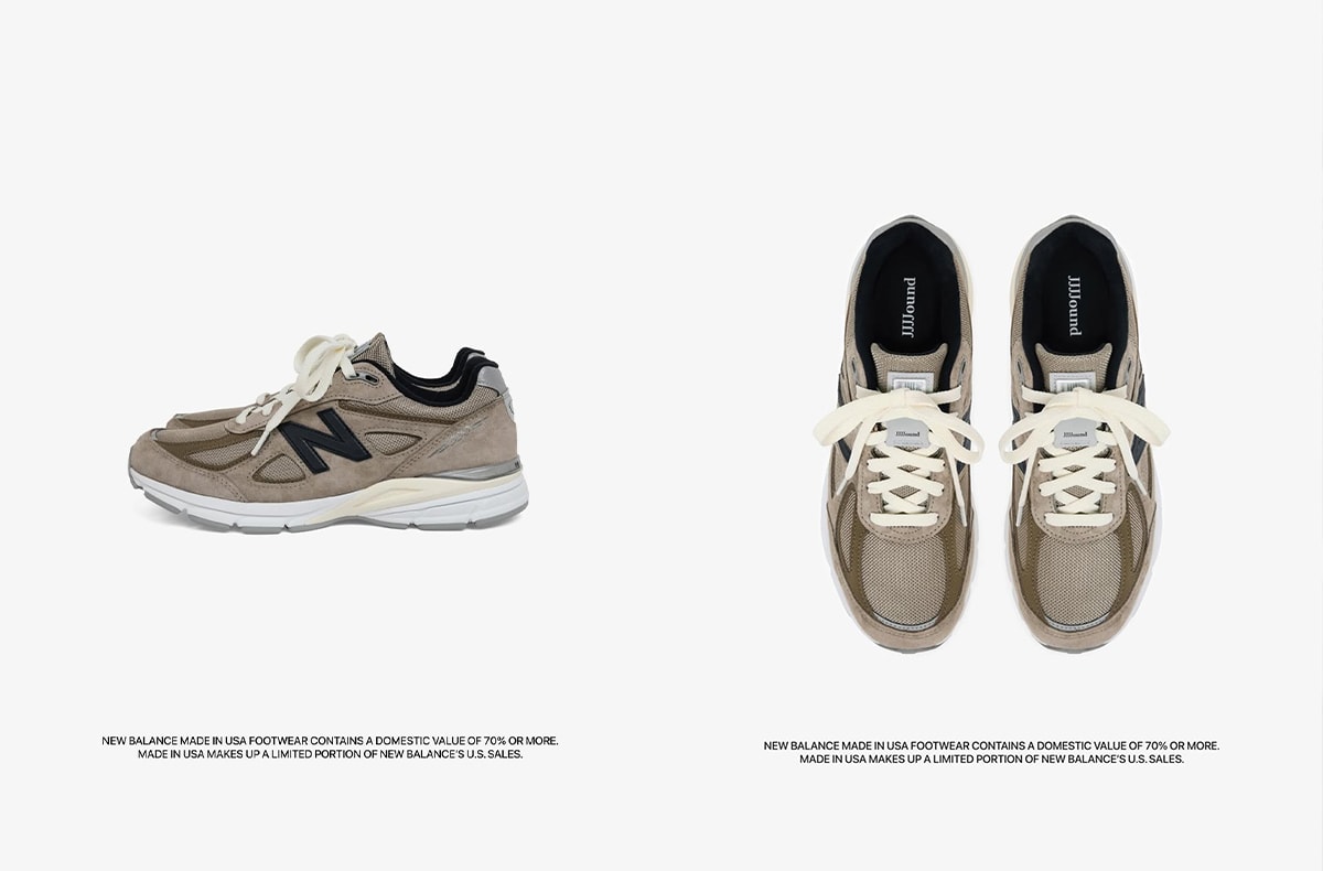 海外12/12〜予約開始｜JJJJound × New Balance 990V4 