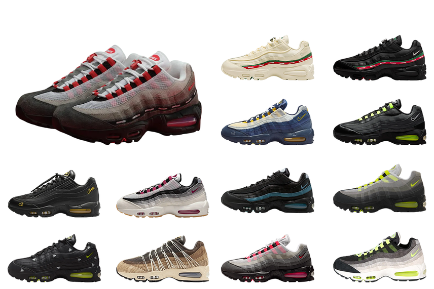 2025年で30周年の「Nike Air Max 95」 今年リリースのモデルを一気にチェック!