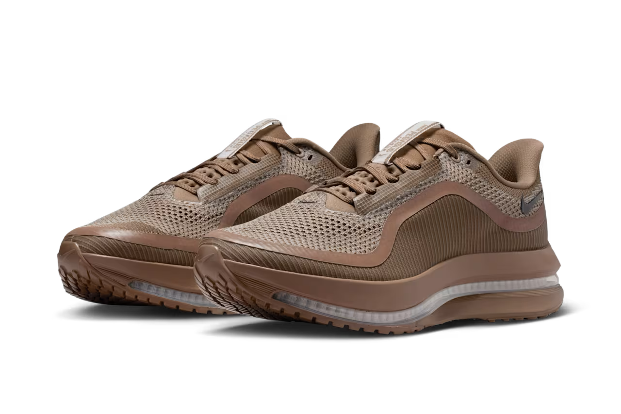 ナイキ ペガサス プレミアム カルデラブラウン 正面画像