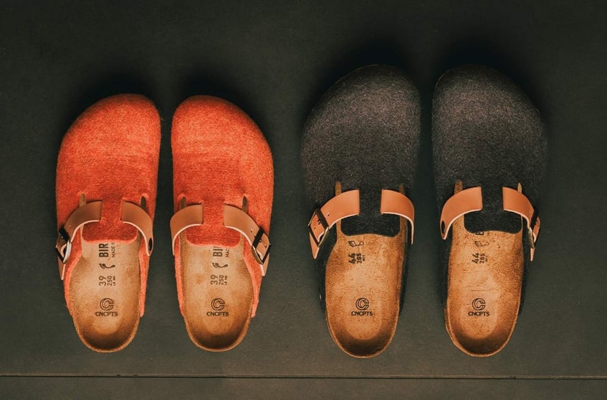 12/18発売|CNCPTS × BIRKENSTOCK Boston "Felt" collection|抽選/販売/定価情報