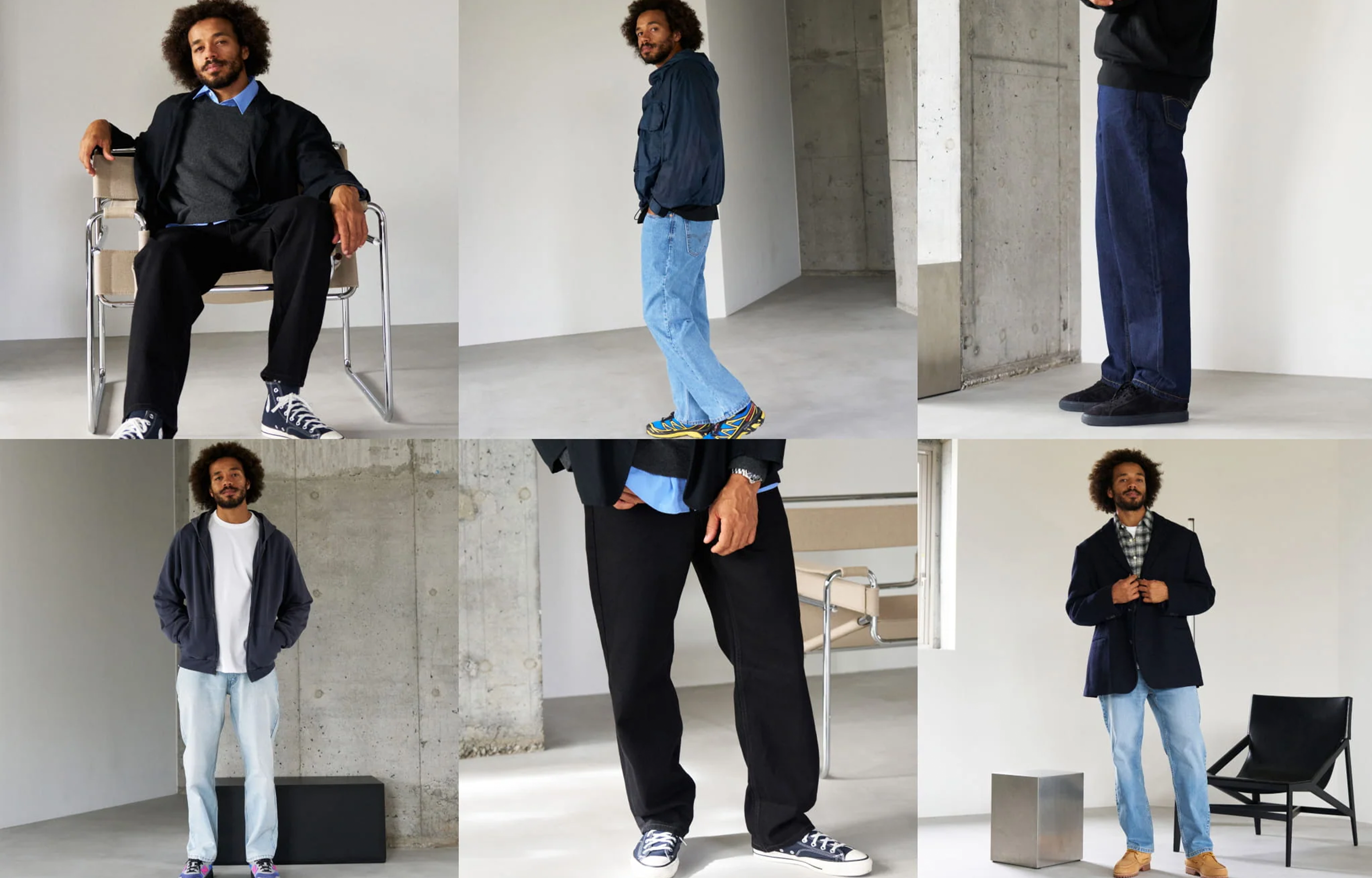 Levi’s®の名作 550が現代仕様で復活。余白を楽しむ一本が登場