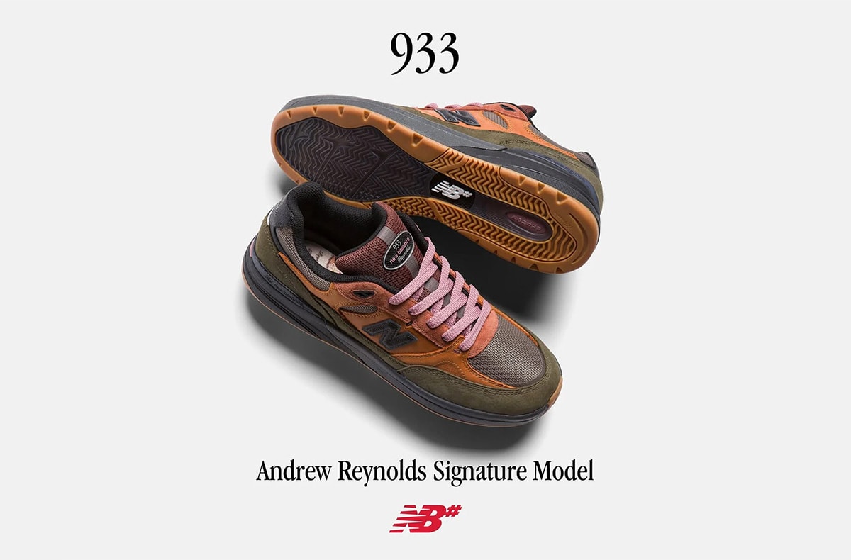 12/23発売|Mike Gigliotti × New Balance Numeric 933 "True Brown/Candy Pink"|抽選/販売/定価情報