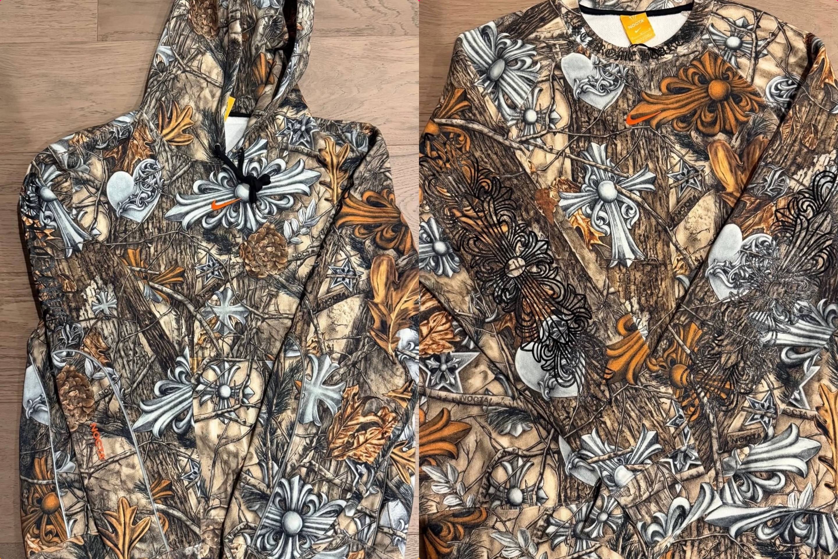 Chrome Hearts × Nike × NOCTAによる衝撃のコラボアイテムが登場!シルバーパーツが光る至高のラインナップ