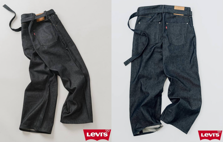 EDIFICE別注、Levi’s®︎のTwisted Belted Denim Pantsが発売