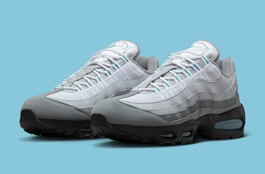 最新リーク|Nike Air Max 95 Big Bubble "Cool Grey/Mineral Teal"|抽選/販売/定価情報