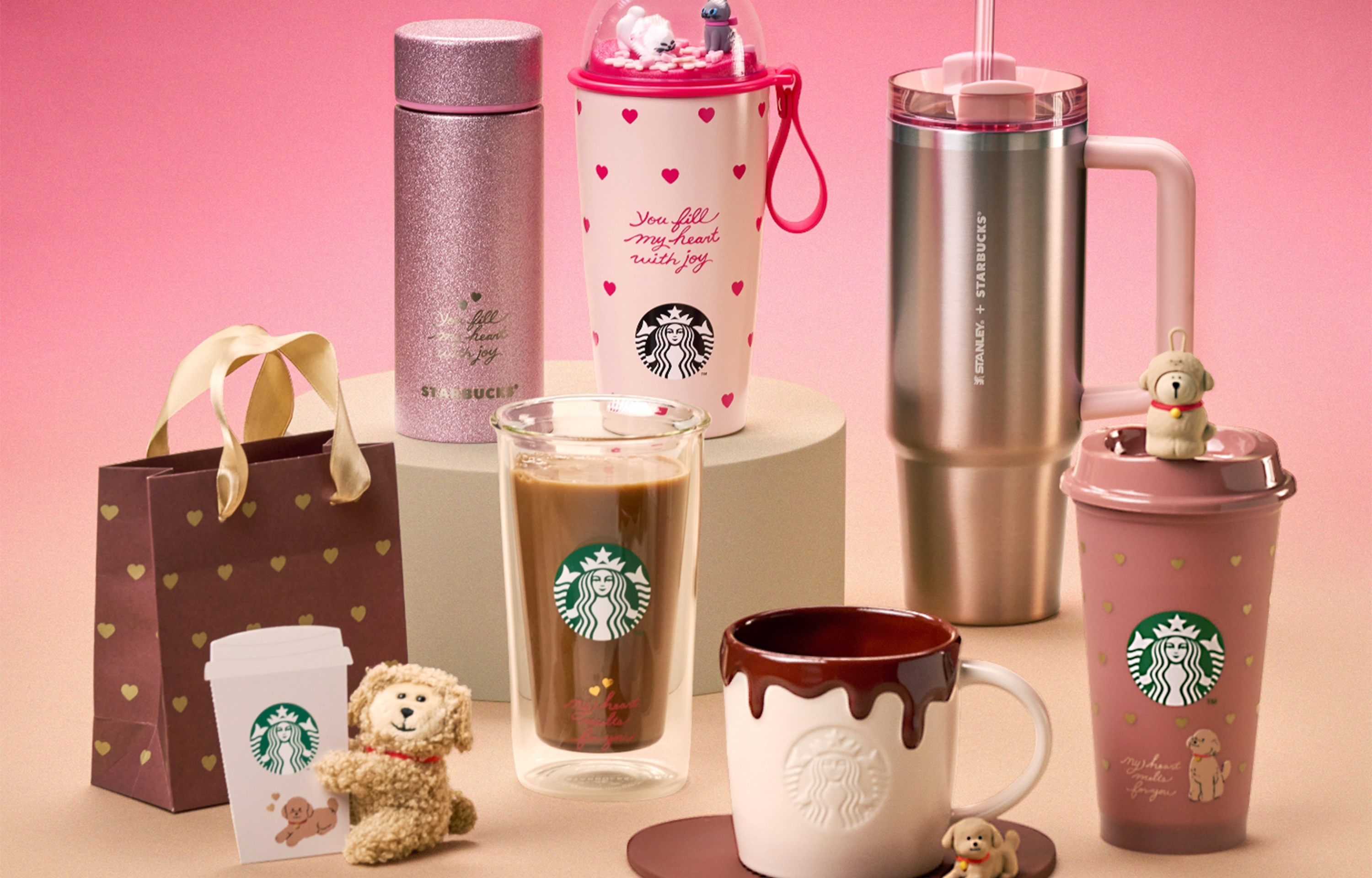 STARBUCKSがバレンタイン限定コレクションを1/12発売!チョコレート着想の新作グッズが登場