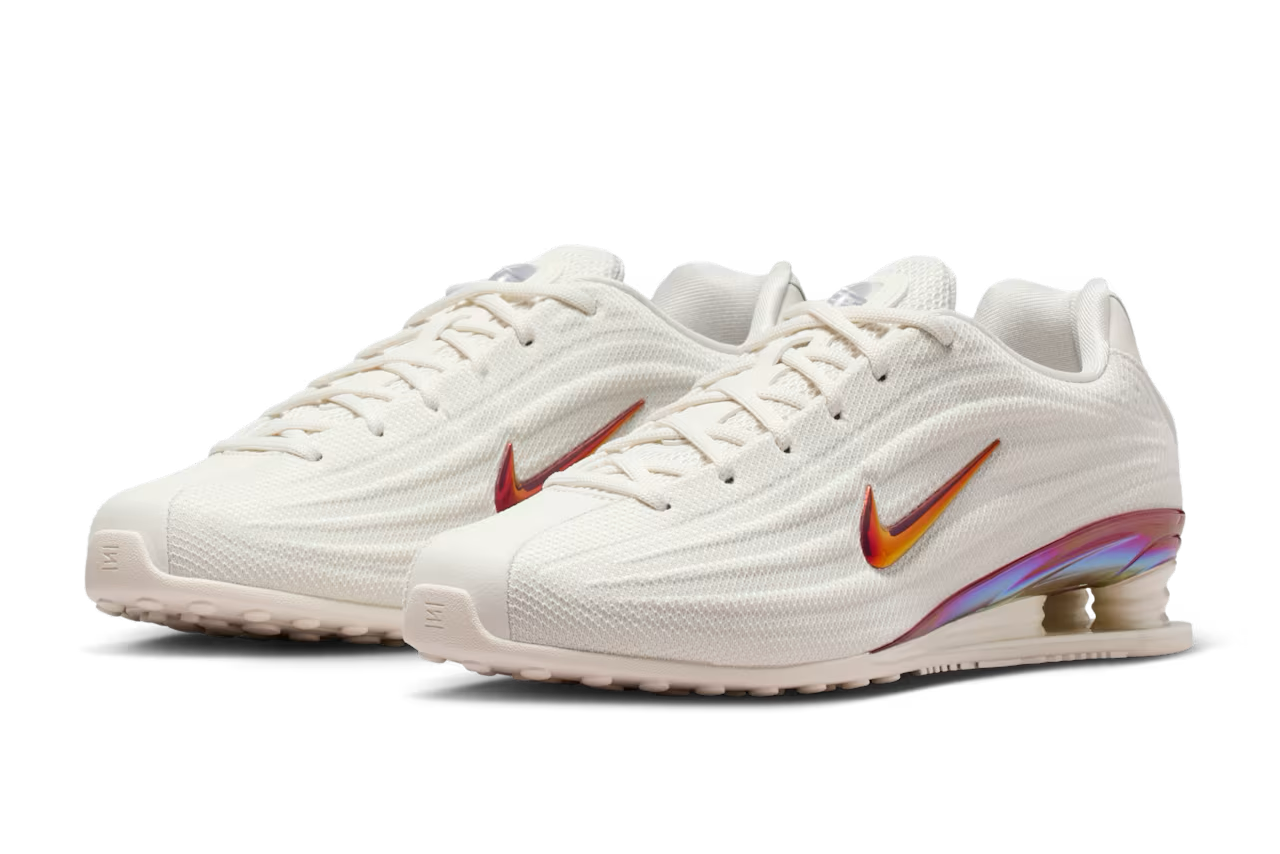 ナイキ ウィメンズ ショックス Z ファントム/マルチカラー/メタリックシルバー 正面画像