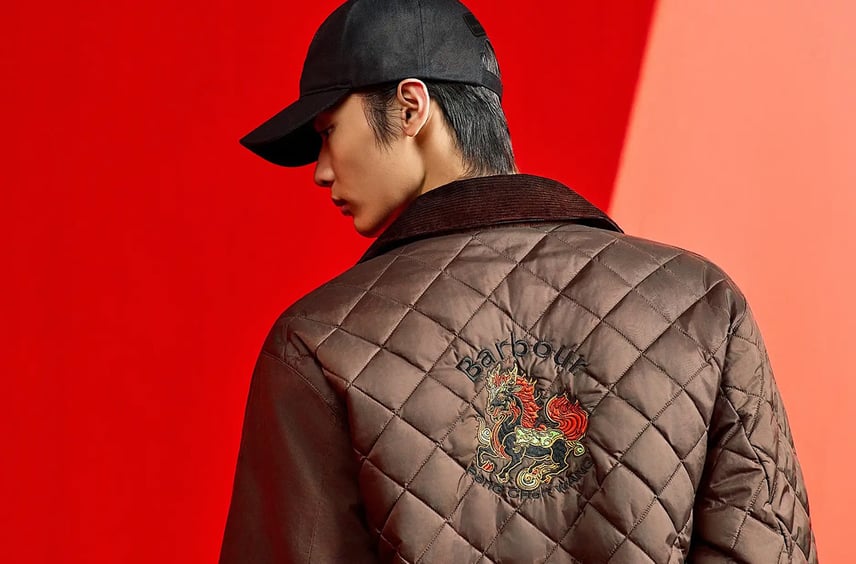 東洋の神話と英国の伝統が融合。Barbour × Feng Chen Wang collectionが1/16より発売