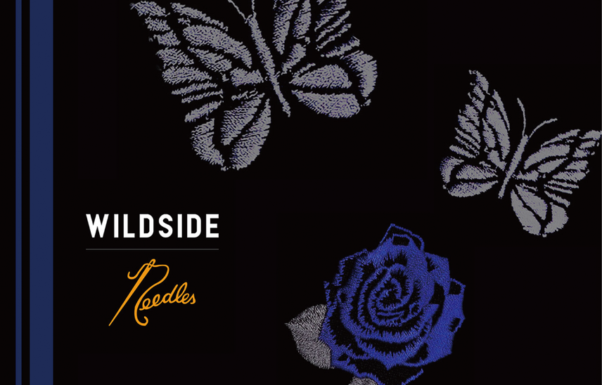 WILDSIDE YOHJI YAMAMOTO × NEEDLESから話題必至の注目コラボアイテムが1/14に発売!蝶と薔薇が描くモード×ストリートの新章