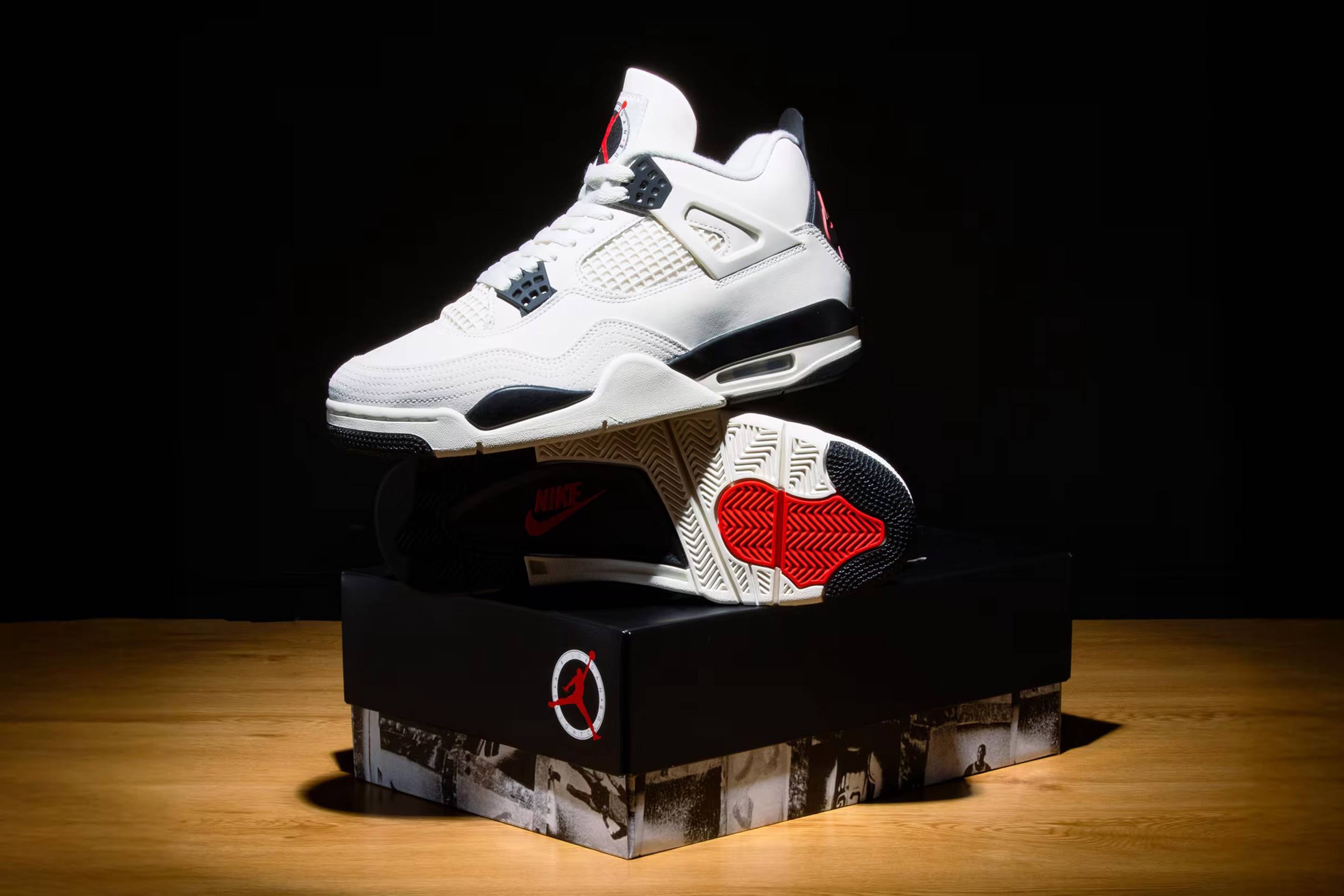 海外抽選中|Nike Air Jordan 4 "Flight Club/Sail and Black"|抽選/販売/定価情報