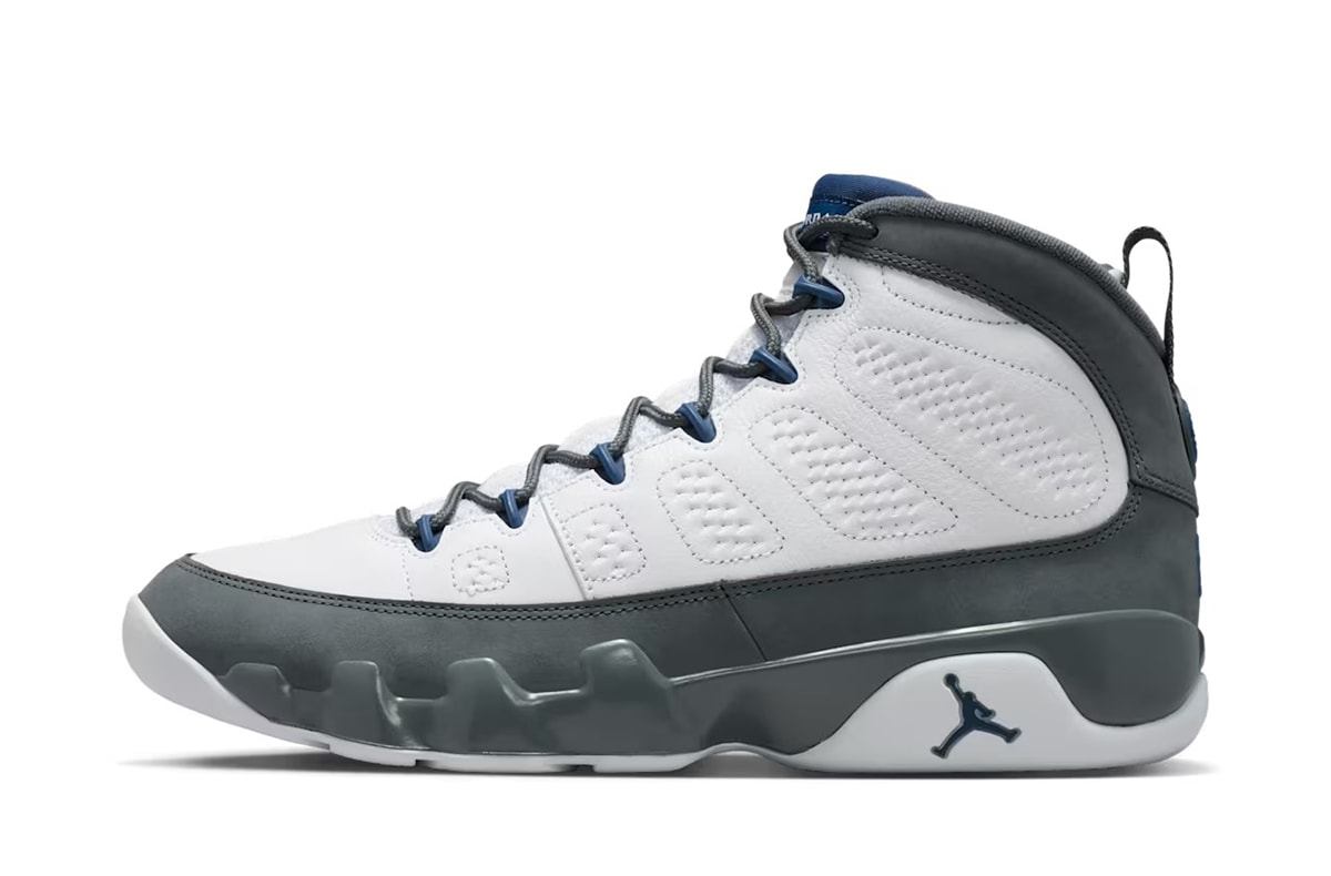 ナイキ エアジョーダン9 フリントグレー 横