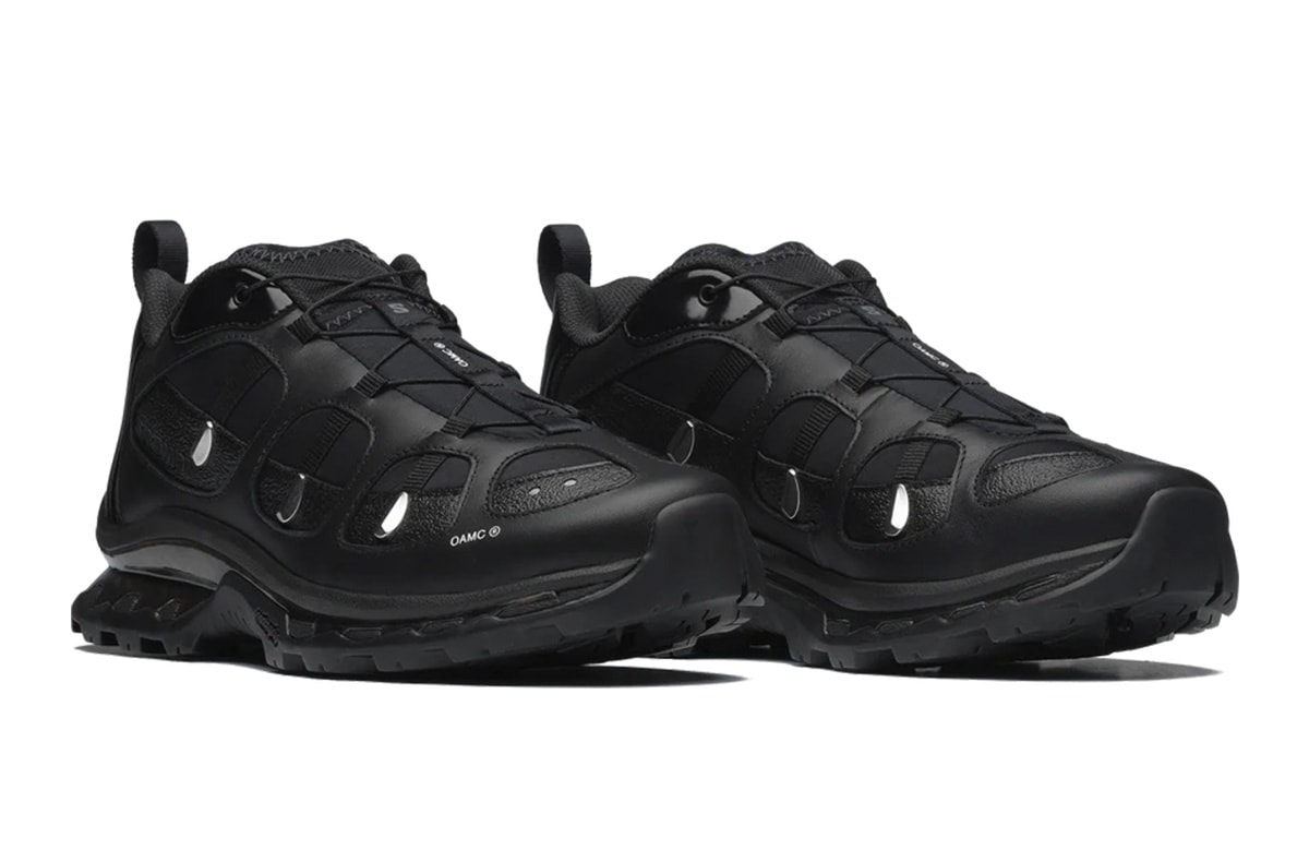 OAMC × Salomon XT-Quest BlackSilver 正面画像