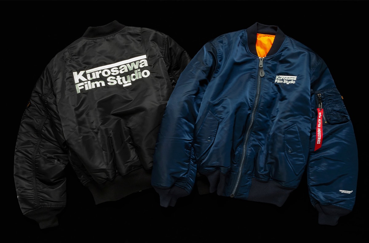 UNDERCOVER × KUROSAWA FILM STUDIOのコラボアイテムが1/17より発売!アルファ製ボディのMA-1などが登場