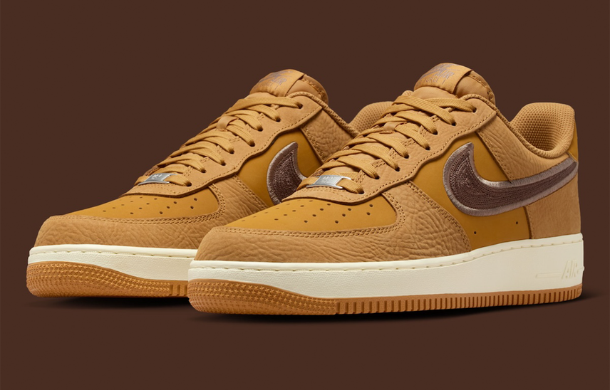 最新リーク|Nike Air Force 1 Low "Wheat/Mink Brown/Coconut Milk/Baroque Brown"|抽選/販売/定価情報
