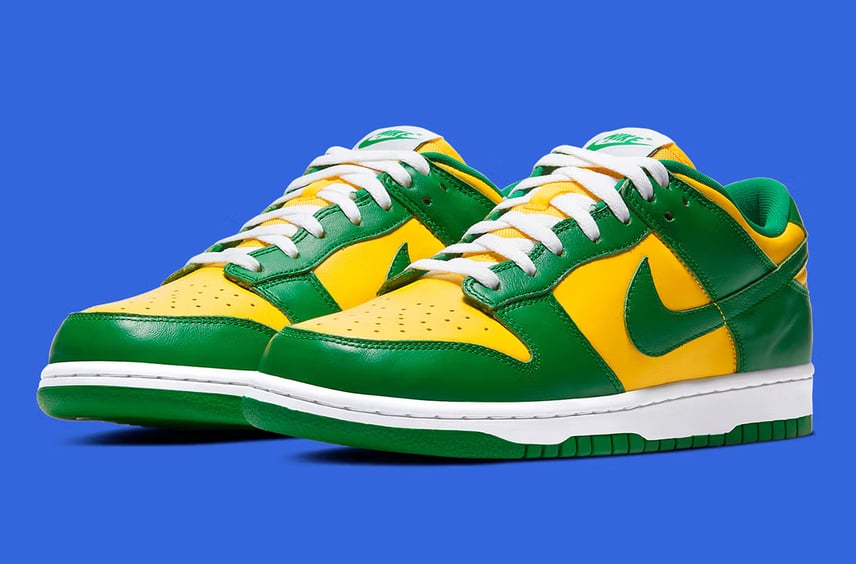 最新リーク|Nike Dunk Low "Brazil"|抽選/販売/定価情報