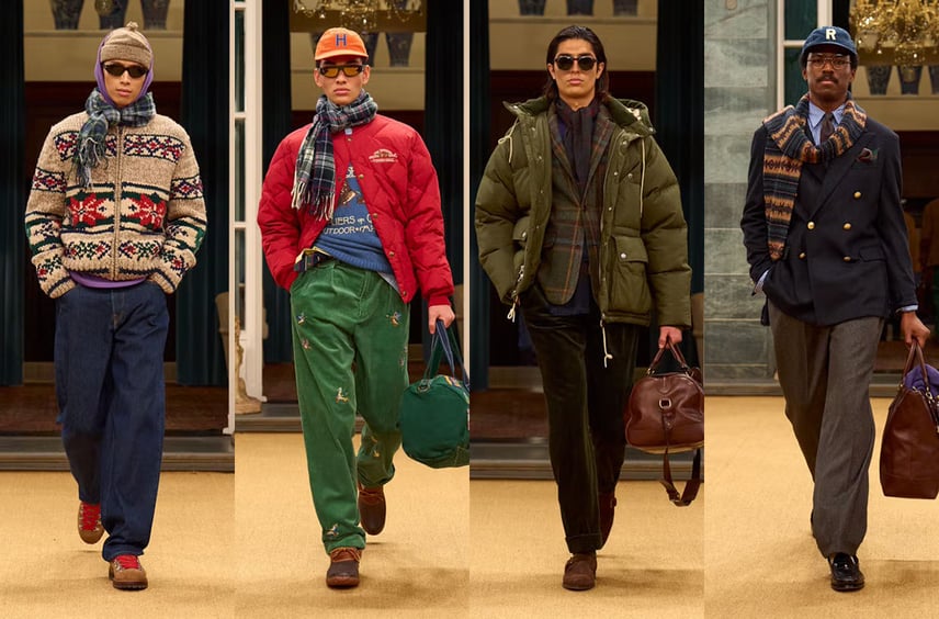 【2026年冬】Polo Ralph Laurenに学ぶマフラー活用術|旬の"バラクラバ風"から、3秒で決まる"垂らし"まで徹底解説!