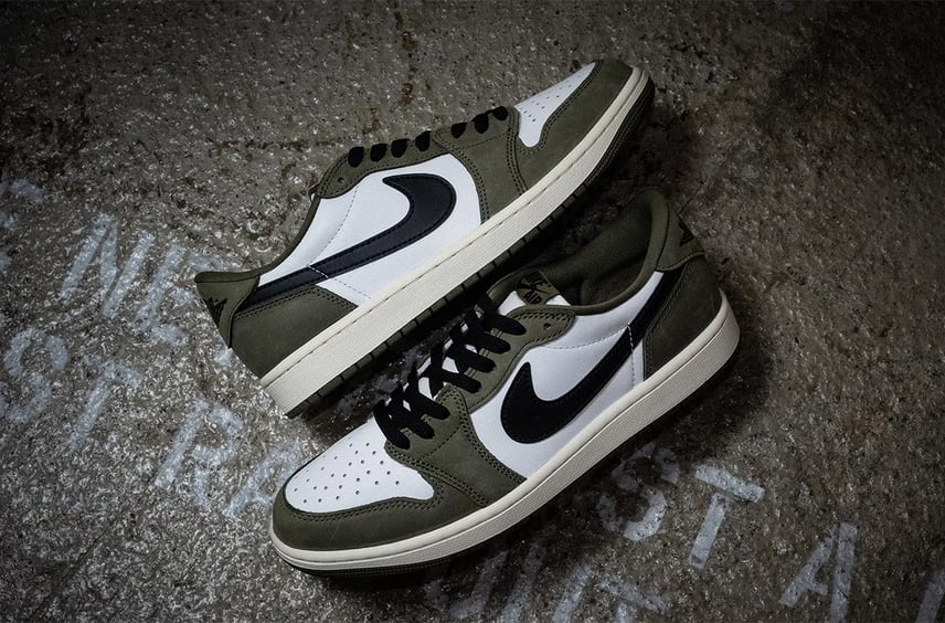 1/31発売|Nike Air Jordan 1 Retro Low OG "Medium Olive/Summit White"|抽選/販売/定価情報