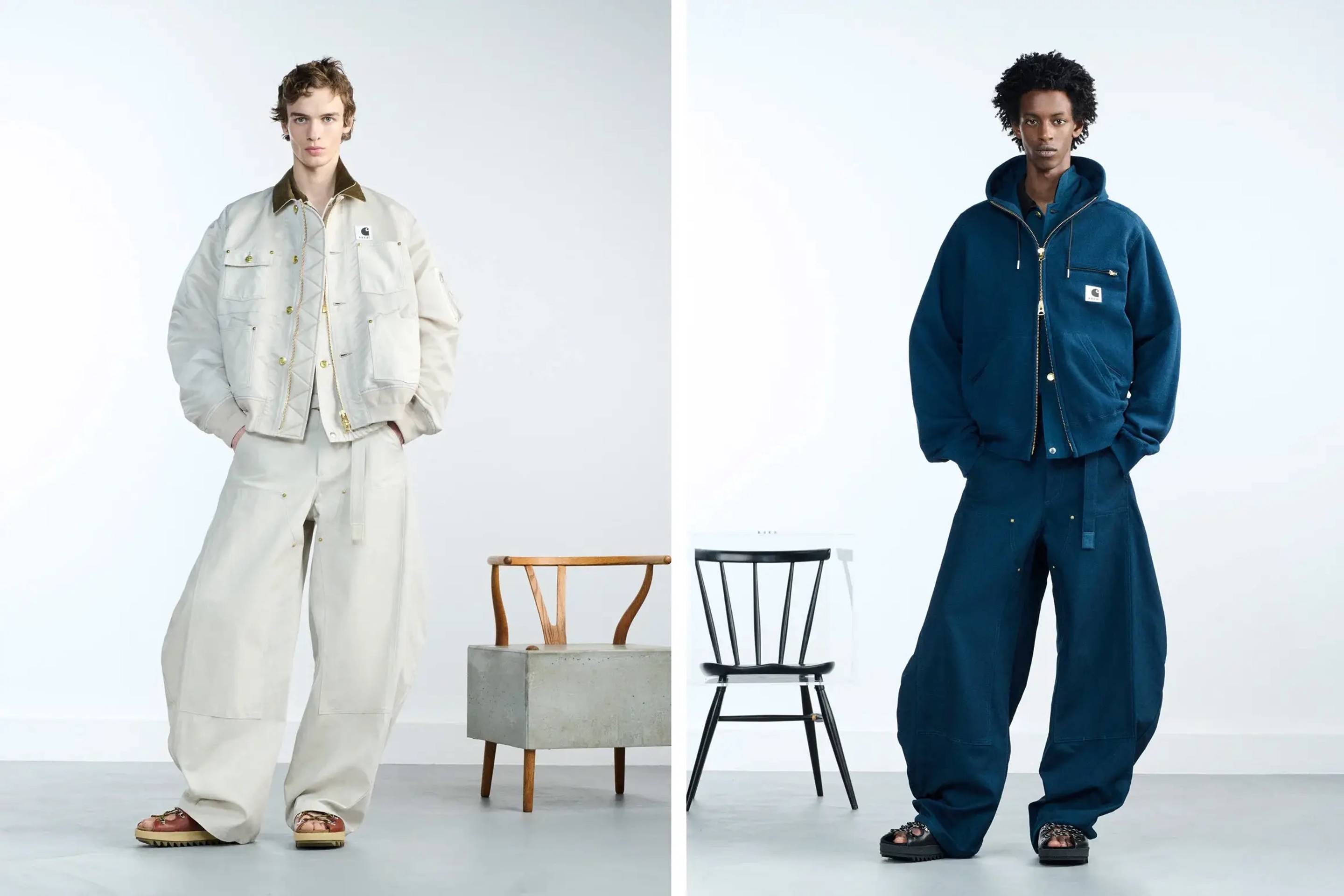 sacaiがCarhartt WIPを再構築。ワークとテーラリングを融合した26SSコレクションが2/6より発売開始