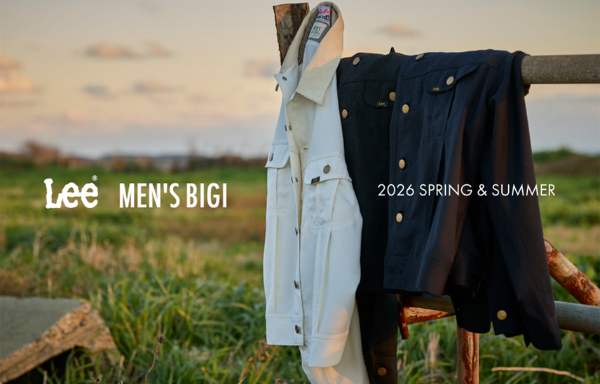 Lee × MEN'S BIGIの別注ジャケットが1/30発売。名作ストームライダーを都会仕様にアップデート