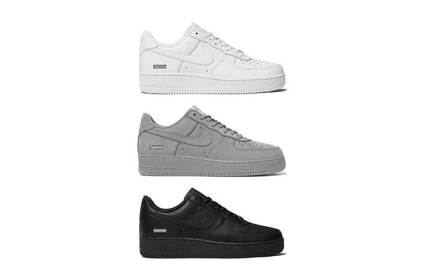 最新リーク|Supreme × Nike Air Force 1 Low SP 2colors|抽選/販売/定価情報