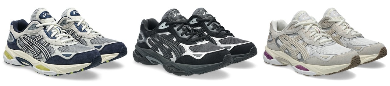 アシックス ゲルNYC 2.0 3カラー 正面画像