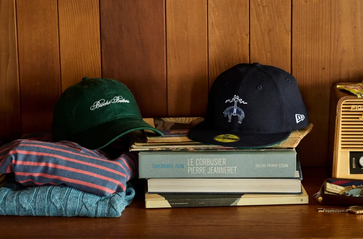 New Era®とBrooks Brothersの初コラボが実現!"崩し"の美学を体現するベースボールキャップが2/4より発売開始
