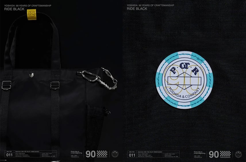 吉田カバン創業90周年プロジェクトから新作バッグが登場!「POTR」RIDEシリーズの限定カラーが1/30より発売