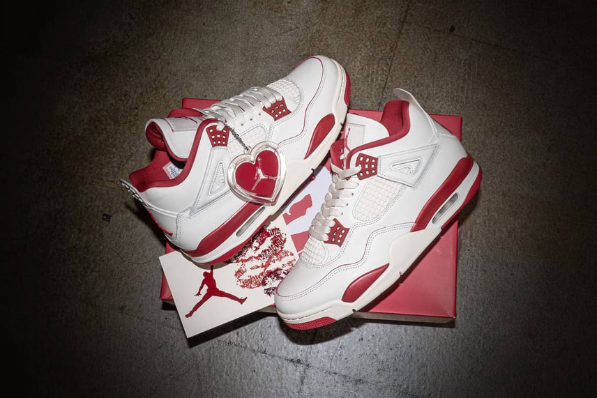 2/7発売|Nike Women's Air Jordan 4 "Pale Ivory/Tough Red"|抽選/販売/定価情報