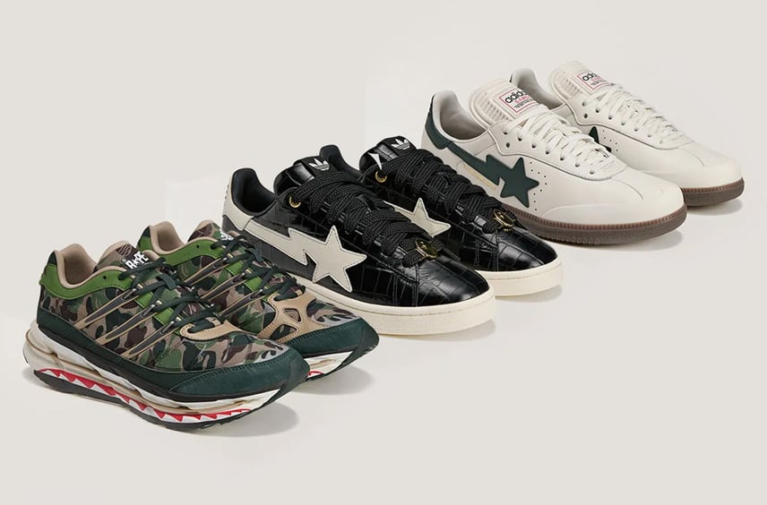 2/7発売|A BATHING APE × adidas World Cup Pack|抽選/販売/定価情報