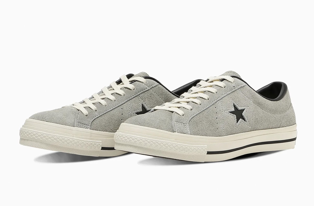 Converse One Star J Suede Gray 正面画像