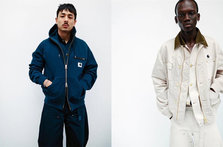 「sacai × Carhartt WIP」コラボ最新作が2/6より発売開始。発売前に過去の名作アイテムたちを一挙公開