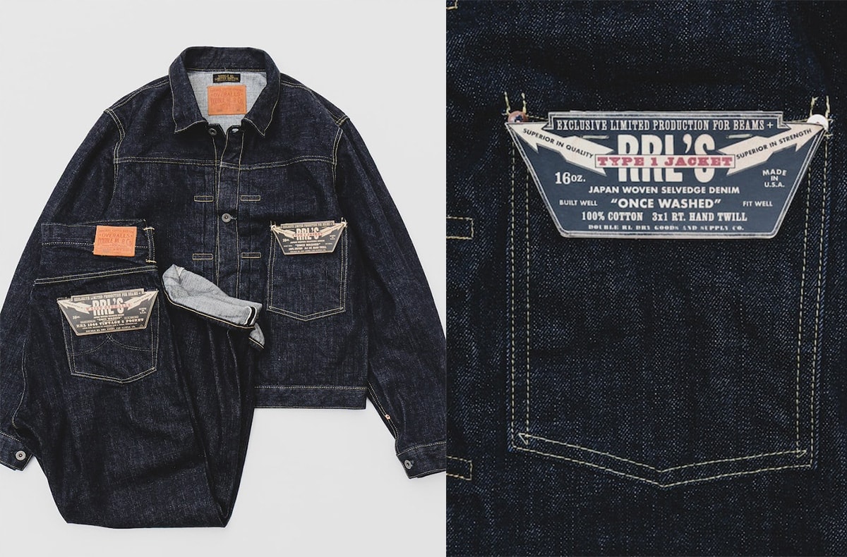 Double RLとBEAMS PULSによる至高の逸品!通称「1944モデル」をベースにしたデニムジャケット&ジーンズが2/7より発売