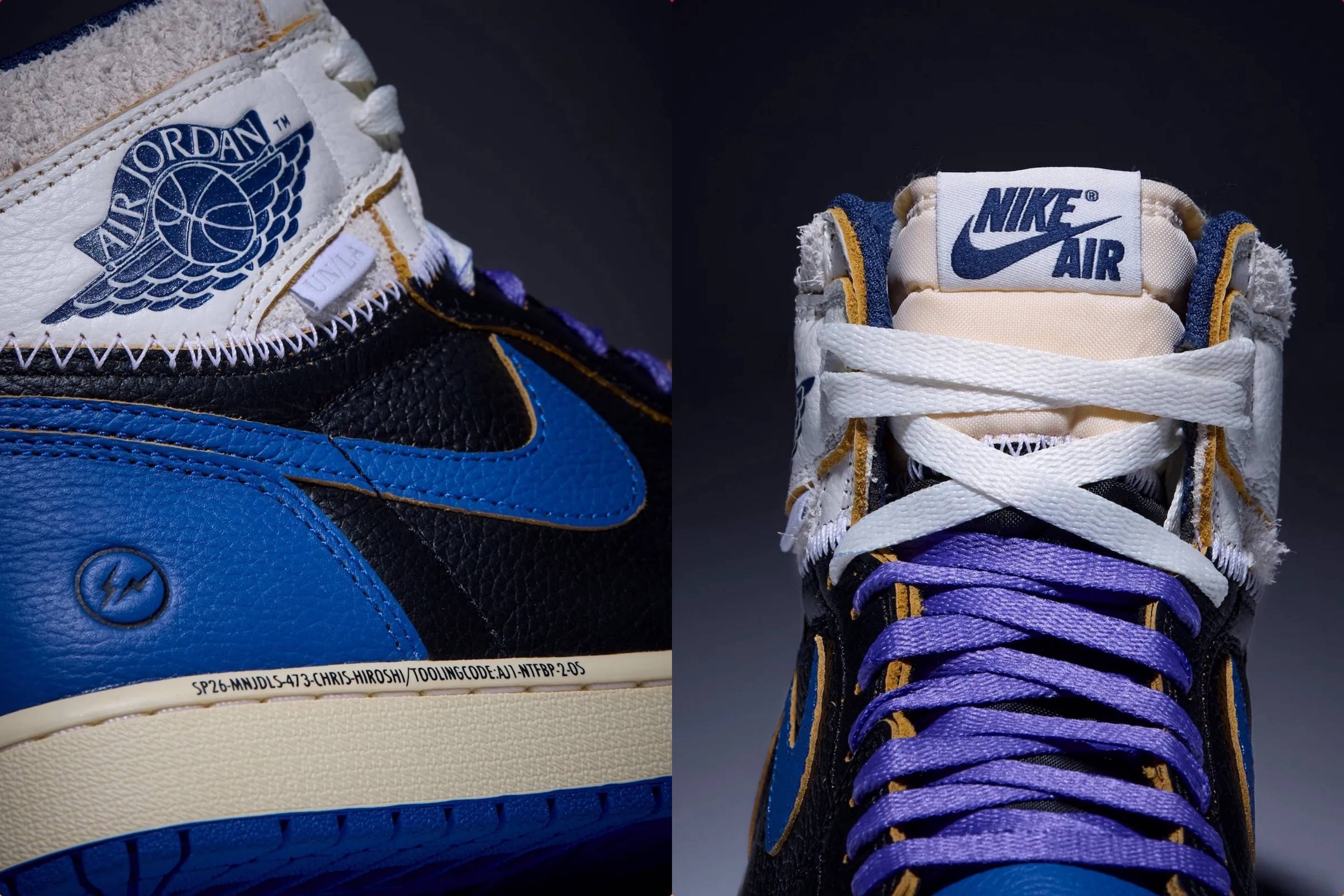 最新リーク｜UNION × Fragment × Nike Air Jordan 1 High OG 