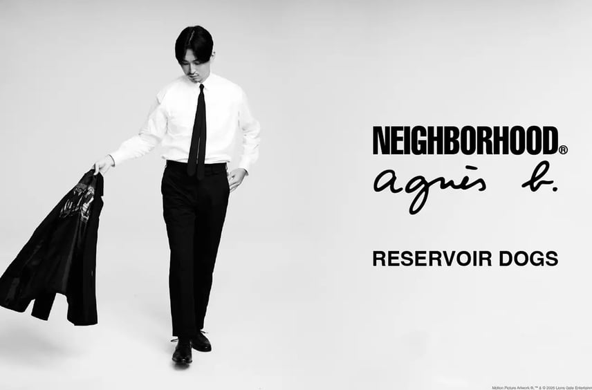 映画『レザボア・ドッグス』にインスパイア!NEIGHBORHOOD × agnès b.コラボ第2弾が2/13より登場