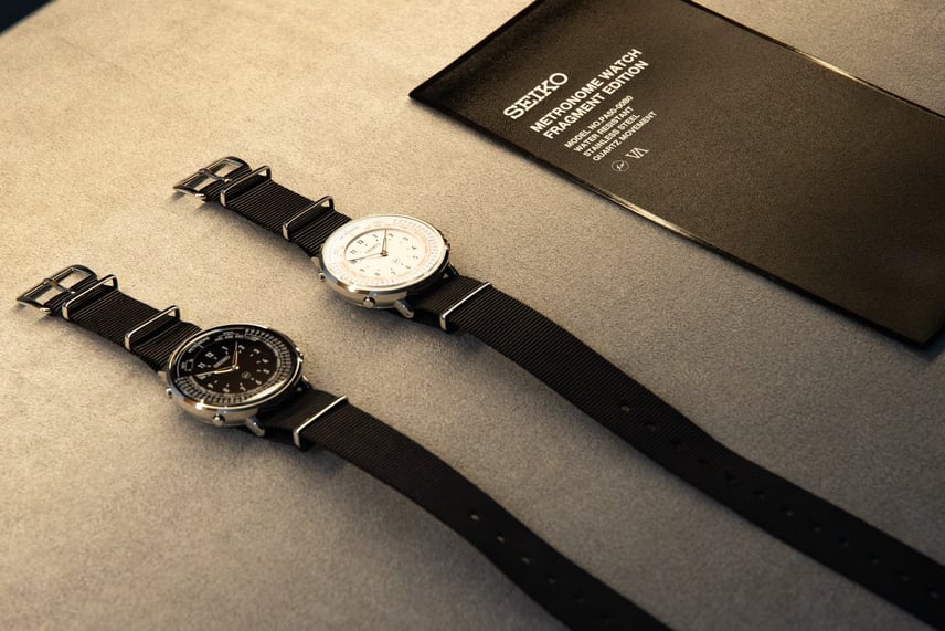 Fragment design × Seikoのメトロノームウオッチが2/11より発売!