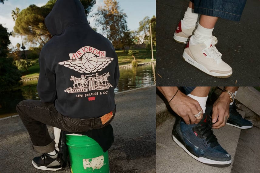 「Levi’s® × Nike Air Jordan 3」の最新作が2/21より発売!歴代の傑作コラボモデルも振り返ろう