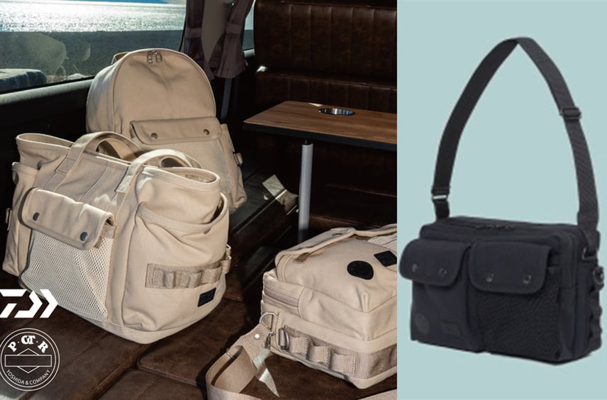 DAIWA × POTRのコラボバッグが登場!フィッシングとタウンユースを高次元で融合させた最新コレクションが2/14より発売