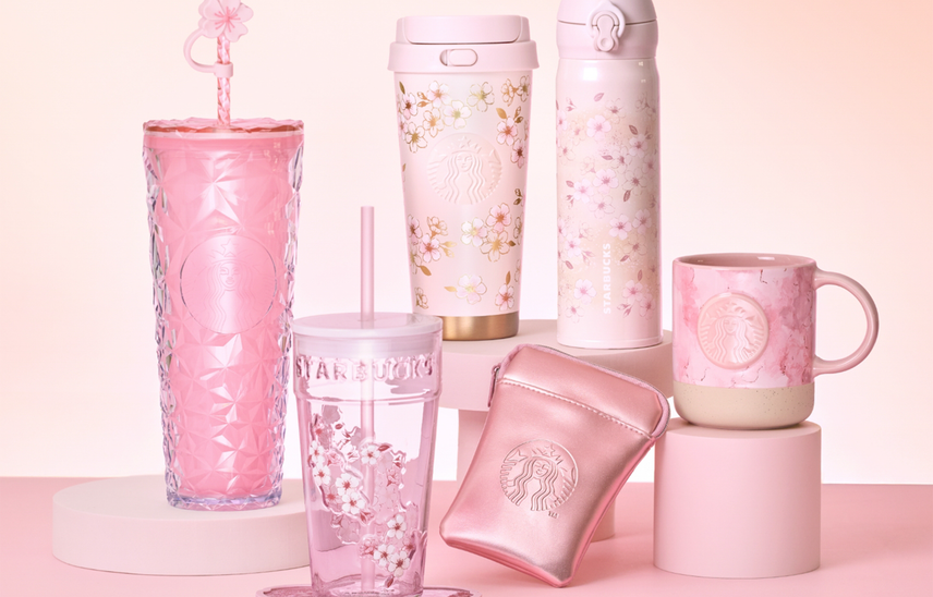 STARBUCKSのSAKURAシリーズ最新作が2/18発売!"Shine Brightly"をテーマにした限定コレクション