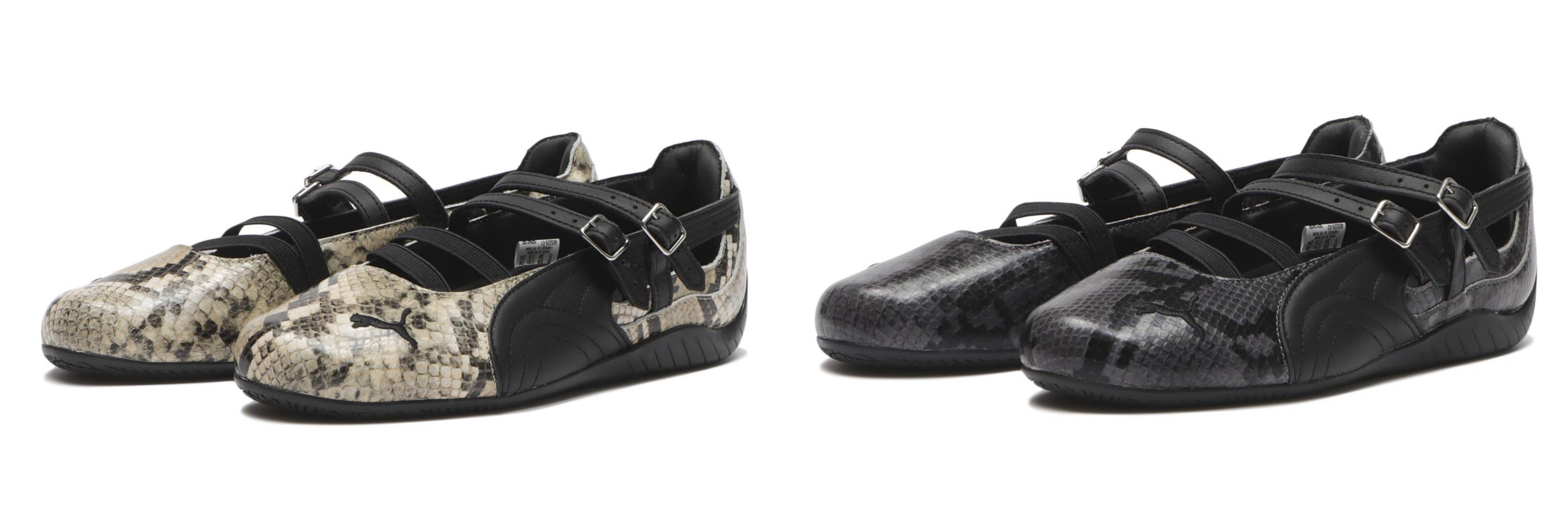 プーマ ウィメンズ スピードキャット バレエ スネーク 2カラー 正面画像