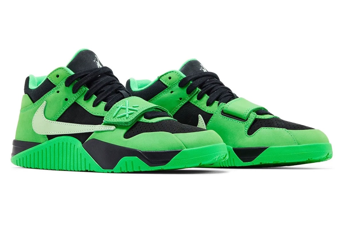 最新リーク｜Travis Scott × Nike Jordan Jumpman Jack TR "Celtic Green/Green Spark"｜抽選/販売/定価情報